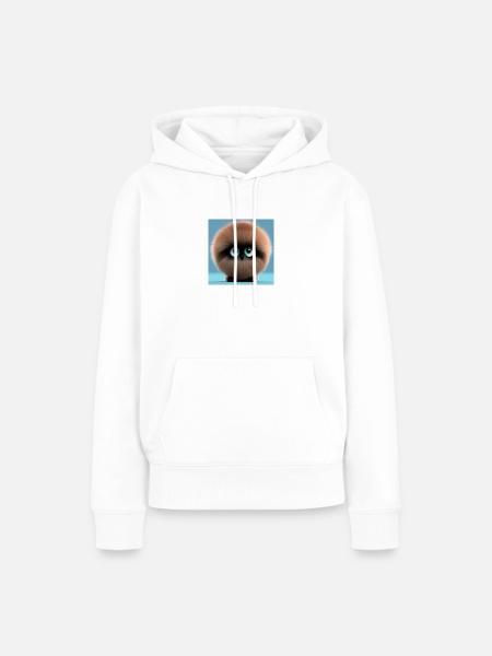 Bonnie Kollektion - Frauen Premium Bio Hoodie - Weiß