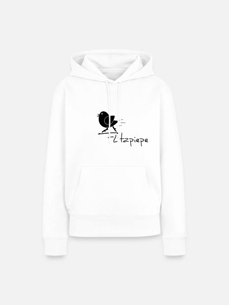 Flitzpiepe - Frauen Premium Bio Hoodie - Weiß