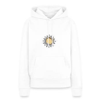 Sun sun summer - Women’s Premium Organic Hoodie - white - Front - Julia (174cm)