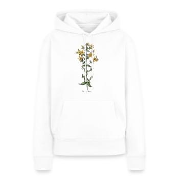 Millepertuis - Sweat à capuche Premium bio Femme - blanc - Devant - Julia (174cm)