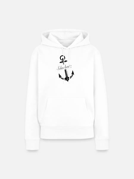Scharbeutz - Frauen Premium Bio Hoodie - Weiß