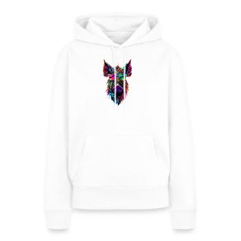 Wildschwein Schwarzwild Wildschweine Schwein Jäger - Frauen Premium Bio Hoodie - Weiß - Vorne - Julia (174cm)
