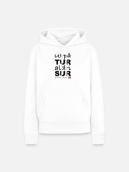 auf einer Reise - Frauen Premium Bio Hoodie - Weiß