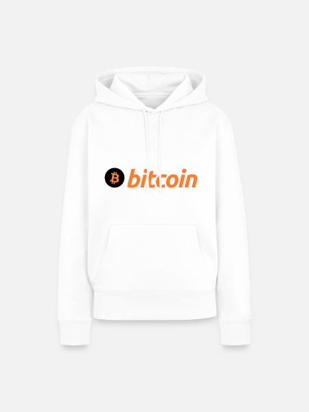 Bitcoin (Bitcoin) - Frauen Premium Bio Hoodie - Weiß