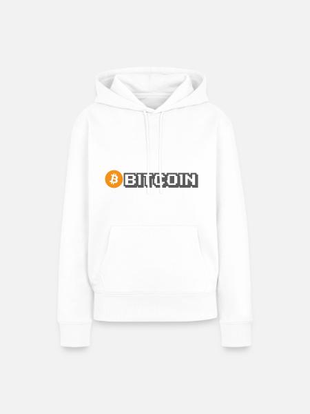 Bitcoin (Bitcoin) - Frauen Premium Bio Hoodie - Weiß