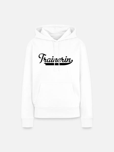 Trainerin - Frauen Premium Bio Hoodie - Weiß