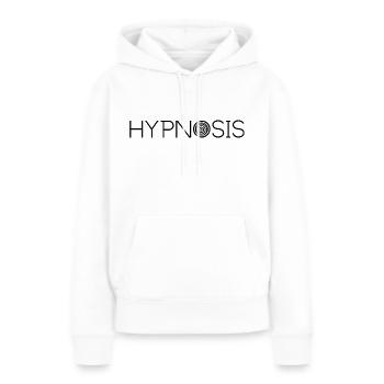 Hypnose Hypnose Thérapeute Psychologie Trance Coach - Sweat à capuche Premium bio Femme - blanc - Devant - Julia (174cm)