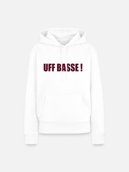 UFFBASSE - Frauen Premium Bio Hoodie - Weiß