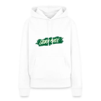 Steira Madl Steiermark Graz Österreich Geschenk W - Frauen Premium Bio Hoodie - Weiß - Vorne - Julia (174cm)
