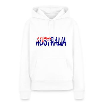 Australien Australia Sidney Cairns Darwin - Frauen Premium Bio Hoodie - Weiß - Vorne - Julia (174cm)
