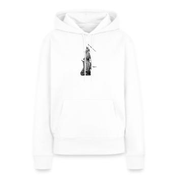 Segelschiff - Frauen Premium Bio Hoodie - Weiß - Vorne - Julia (174cm)