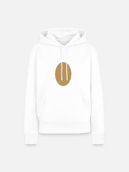 ei - Frauen Premium Bio Hoodie - Weiß
