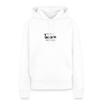 Nicht alle Tassen im Schrank - Frauen Premium Bio Hoodie - Weiß - Vorne - Julia (174cm)