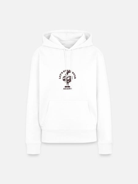 Herzschmerz Kaninchen - Frauen Premium Bio Hoodie - Weiß