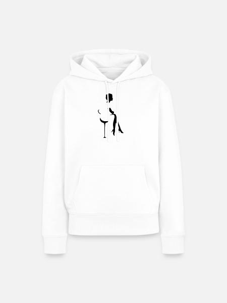 Restaurant - Frauen Premium Bio Hoodie - Weiß