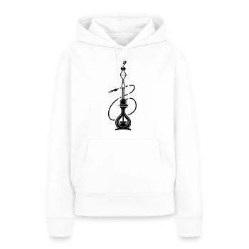 Shisha Symbol - Frauen Premium Bio Hoodie - Weiß - Vorne - Julia (174cm)