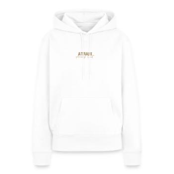 Atrani Amalfiküste Bühnenbild - Frauen Premium Bio Hoodie - Weiß - Vorne - Julia (174cm)