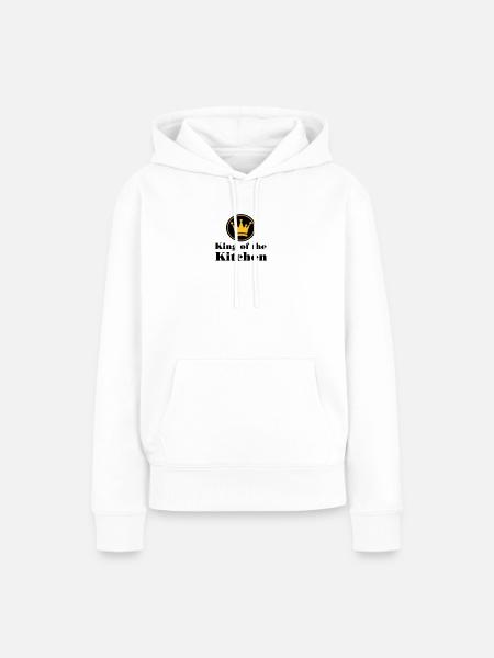 Koch - Frauen Premium Bio Hoodie - Weiß