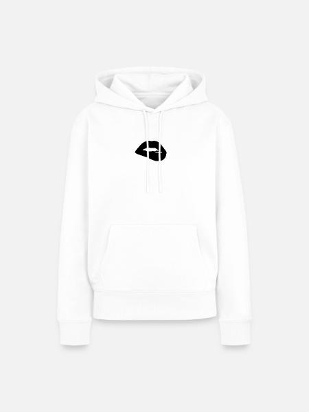 Versuchung - Frauen Premium Bio Hoodie - Weiß