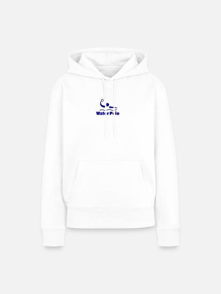 WATER POLO - Frauen Premium Bio Hoodie - Weiß
