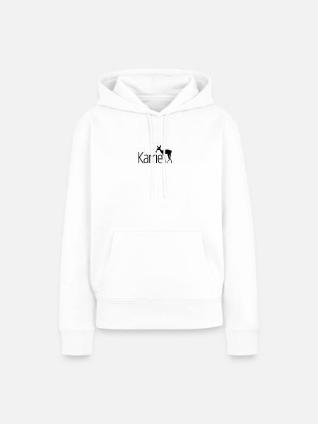 KarrieREH Karriere - Frauen Premium Bio Hoodie - Weiß