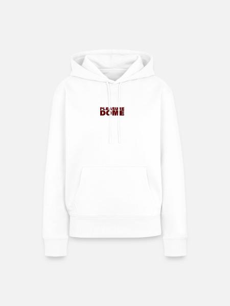 PLEASURE DOME - Frauen Premium Bio Hoodie - Weiß