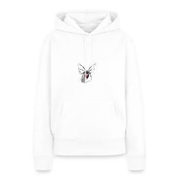 Spinnen - Frauen Premium Bio Hoodie - Weiß - Vorne - Julia (174cm)