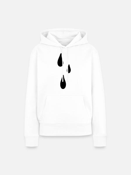 tears - Frauen Premium Bio Hoodie - Weiß