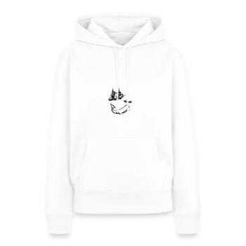 Moby Dick - Women’s Premium Organic Hoodie - white - Front - Julia (174cm)