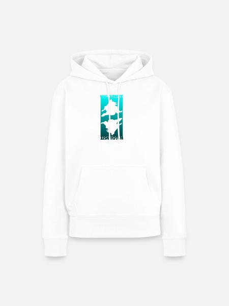 Walchensee, Geschenk der Natur - Frauen Premium Bio Hoodie - Weiß