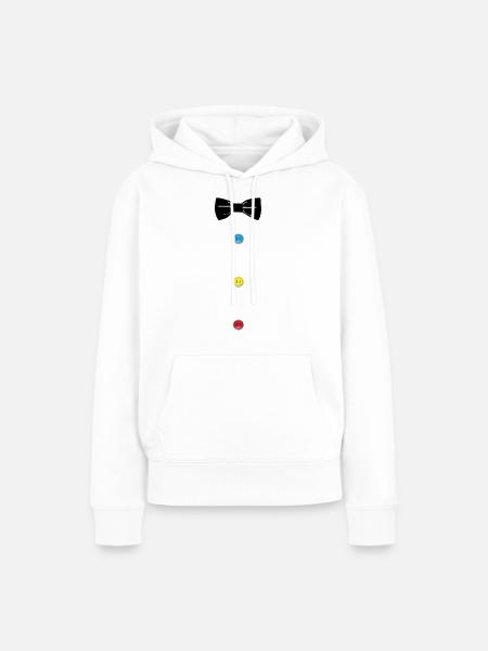 Fliege Baby - Frauen Premium Bio Hoodie - Weiß