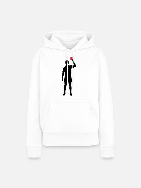 Schiedsrichter - Frauen Premium Bio Hoodie - Weiß
