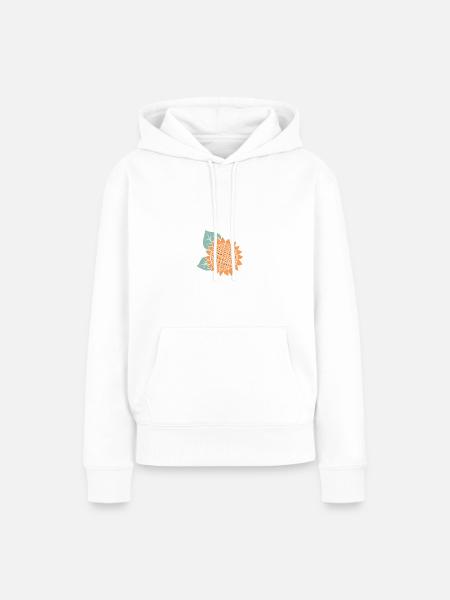 Sommer - Frauen Premium Bio Hoodie - Weiß