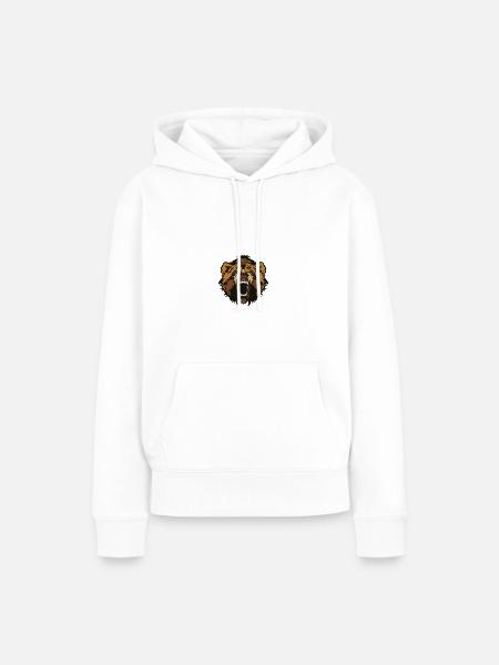 Wildtiere - Frauen Premium Bio Hoodie - Weiß