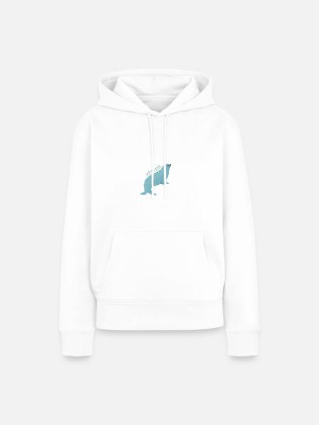 Meerestiere - Frauen Premium Bio Hoodie - Weiß