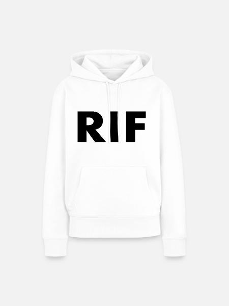 Rif - Frauen Premium Bio Hoodie - Weiß