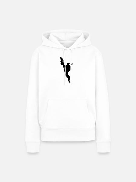 Bergsteiger - Frauen Premium Bio Hoodie - Weiß