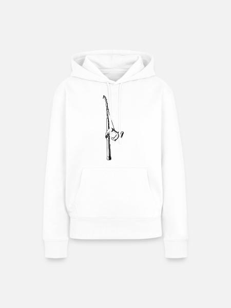 Angel - Frauen Premium Bio Hoodie - Weiß