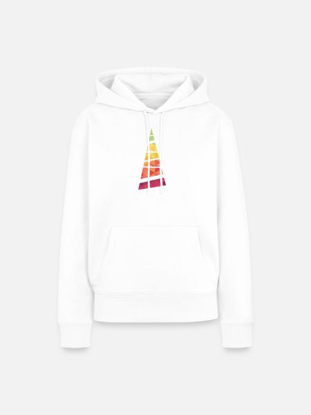Christmas Tree - Weihnachtsbaum - Weihnachten - Frauen Premium Bio Hoodie - Weiß
