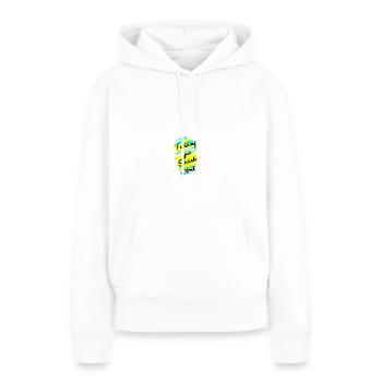 Soziale Arbeit - Frauen Premium Bio Hoodie - Weiß - Vorne - Julia (174cm)