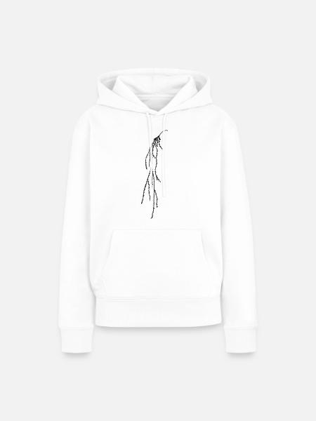 Hanging plant 2 - Frauen Premium Bio Hoodie - Weiß
