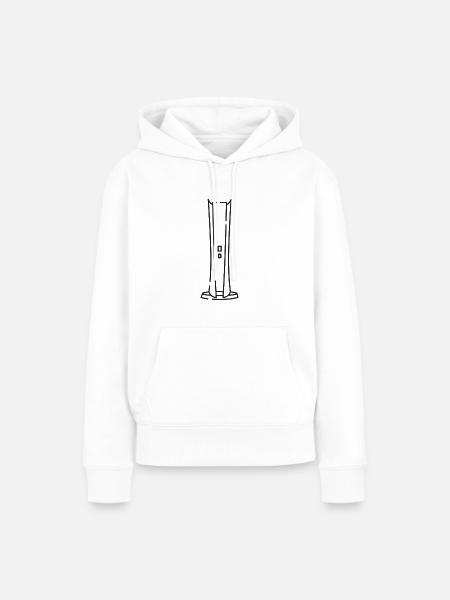 Gamer #5 - Frauen Premium Bio Hoodie - Weiß