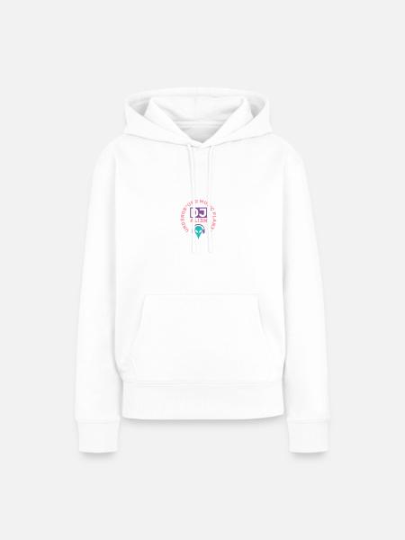 DJ Alien Undergraund Music - Frauen Premium Bio Hoodie - Weiß