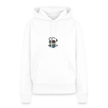Wassersport - Frauen Premium Bio Hoodie - Weiß - Vorne - Julia (174cm)