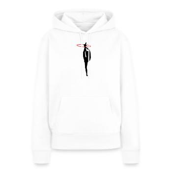 Gymnastik - Frauen Premium Bio Hoodie - Weiß - Vorne - Julia (174cm)