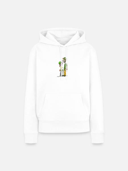 Big_Guy - Frauen Premium Bio Hoodie - Weiß