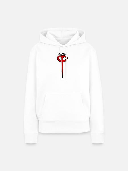 Moskito Blutsauger - Frauen Premium Bio Hoodie - Weiß