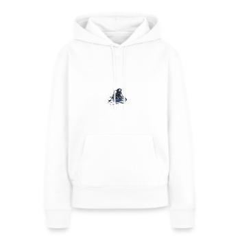 Wassersport - Frauen Premium Bio Hoodie - Weiß - Vorne - Julia (174cm)