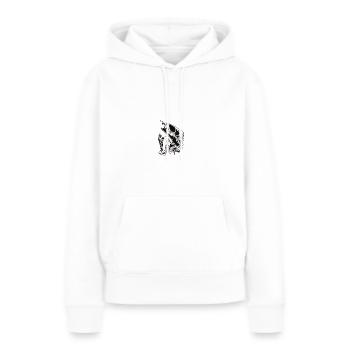 Wassersport - Frauen Premium Bio Hoodie - Weiß - Vorne - Julia (174cm)