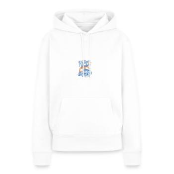 Wassersport - Frauen Premium Bio Hoodie - Weiß - Vorne - Julia (174cm)